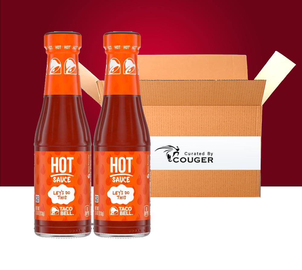 Hot Sauce Bottle 7.5 oz (2-Pack) U849