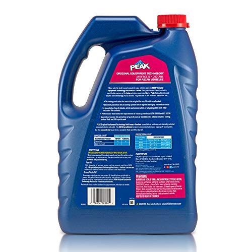Antifreeze Coolant for Asian Vehicles, 1 Gal. E9599