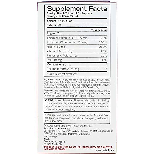 Liquid B-Vitamin Energy Support, 12 Fl Oz, 2-Pack J827748