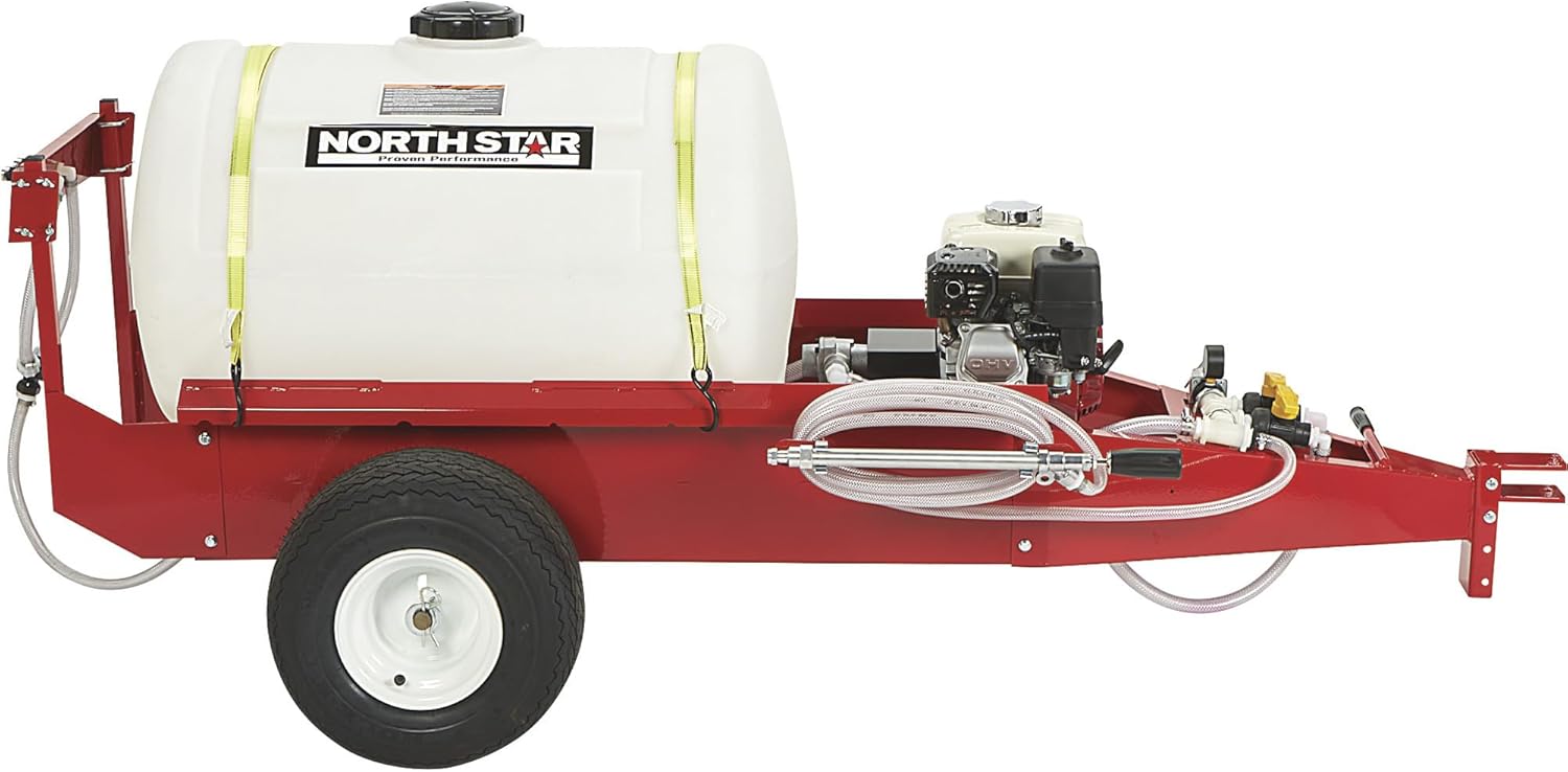 Tow-Behind Trailer Sprayer, 55-Gallon, 7 GPM B1882