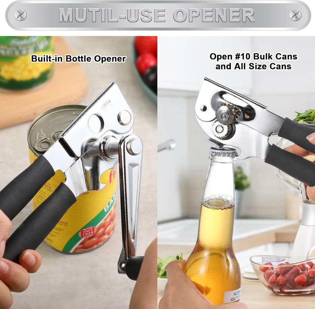 Commercial Can Opener Manual Heavy Duty Stainless Steel Handheld K590733