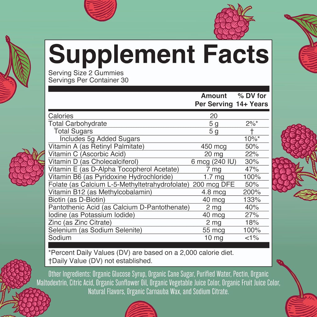 Women’s Multivitamin Gummy with Vitamin D3 and Selenium H6145