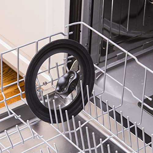 Universal Lid for Pots and Pans, Tempered Glass, Fits 9.5 to 12-Inch Cookware I780829