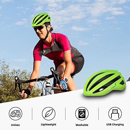 Bike Helmet with Rechargeable LED Light for Adults R9005