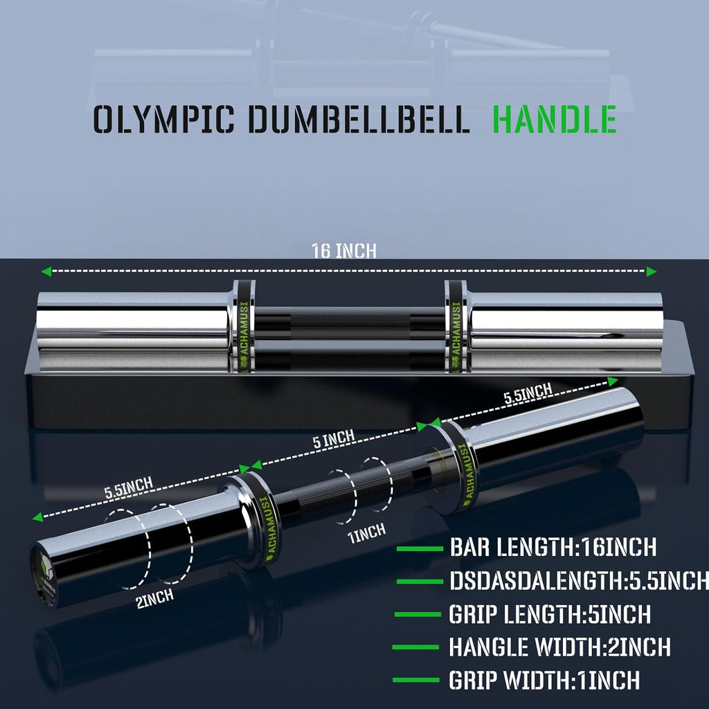 16" Loadable Dumbbell Handle Pair for 2" Weight Plates R8439