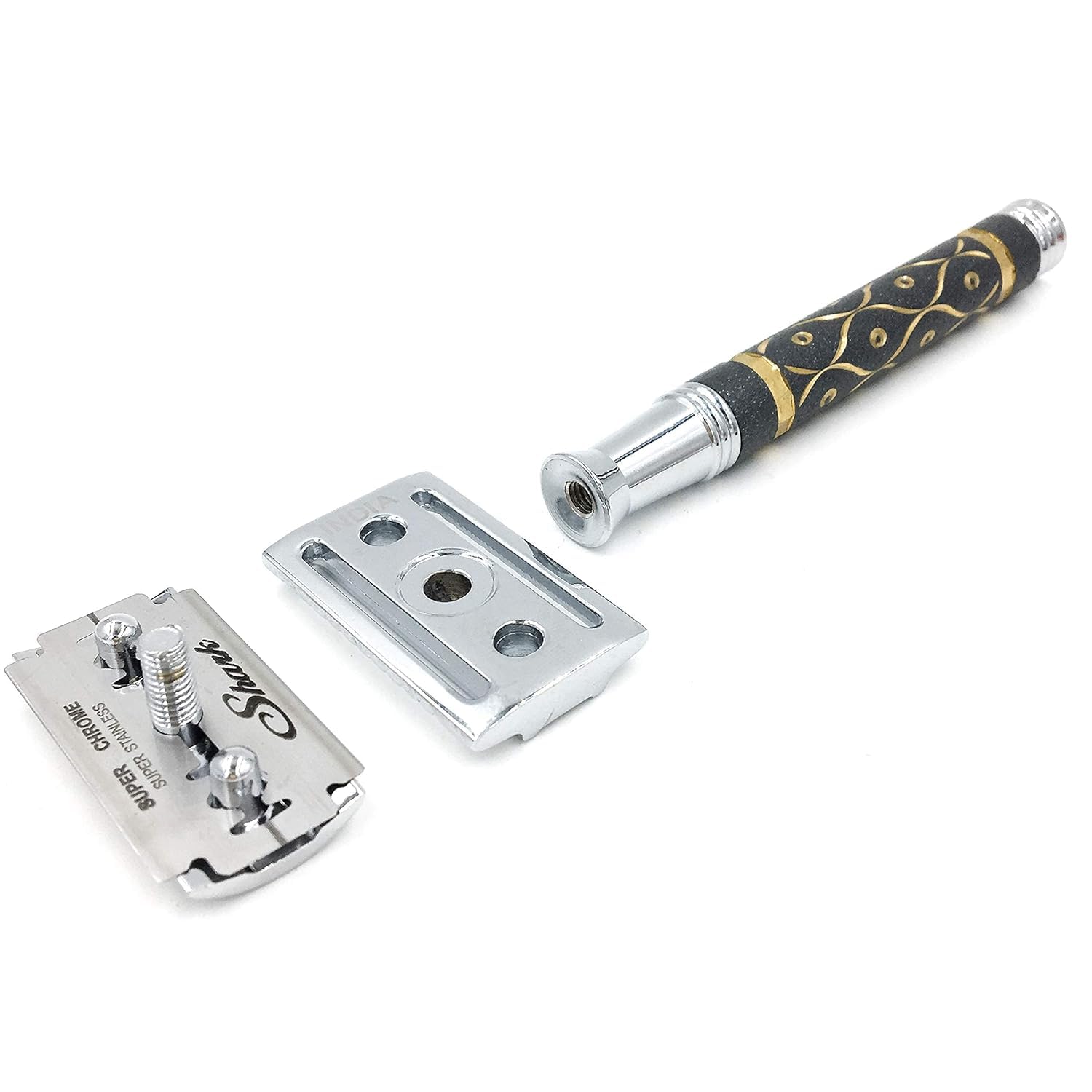 Double Edge Safety Razor with 5 Blade Refills P2915