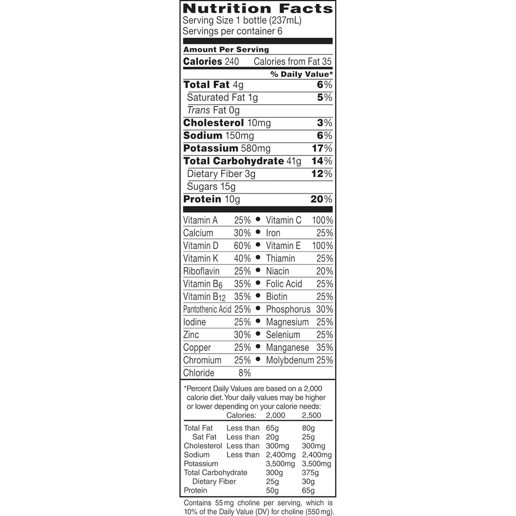 Rich Chocolate Nutritional Drink, 12 Count W229859