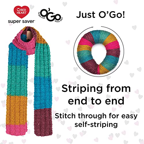 Baby Rainbow Yarn 3 Pack - Acrylic Worsted - 364 Yards - Knitting/Crochet J38314