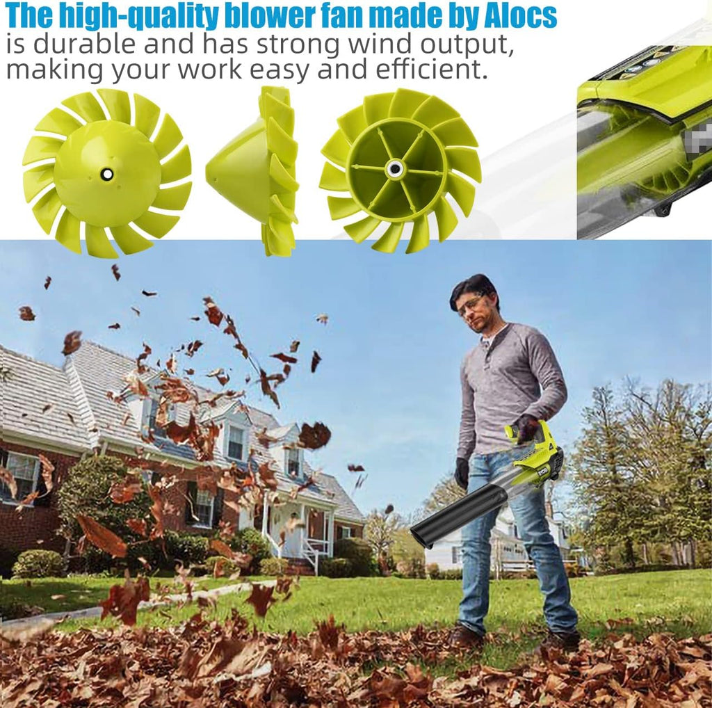 (2 Pack) Replacement Blower Fan for 18V Cordless Leaf Blower P3652