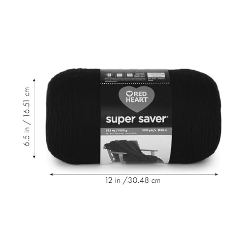 Cherry Super Saver Jumbo Yarn, 1 Pack, 2232 Foot G833