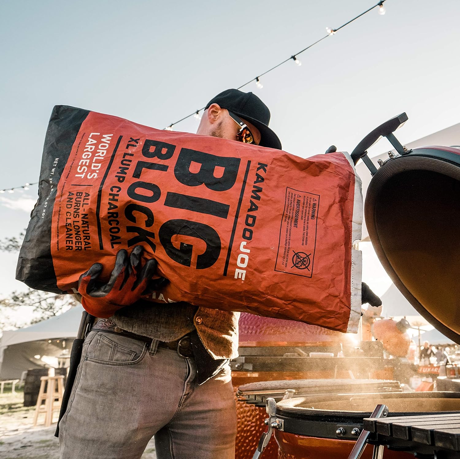 Charcoal for Kamado Grill, 30 lb K45477