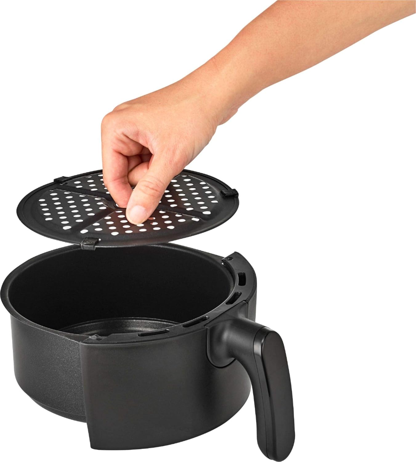 2-qt. Analog Air Fryer - Black Matte S793