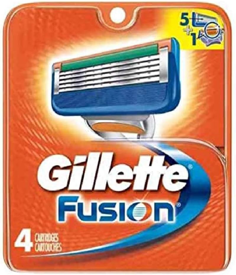 Gillette Fusion Blades 4 Cartridges