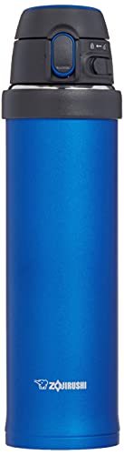 Stainless Steel Flip-and-Go Mug, 20 oz, Cobalt Blue A25306