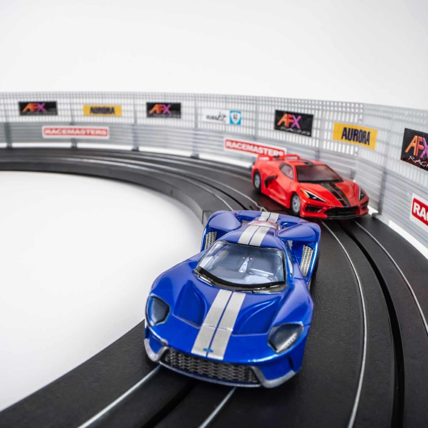 HO Slot Car Racing Set with 15ft Track and 3 Cars C896984