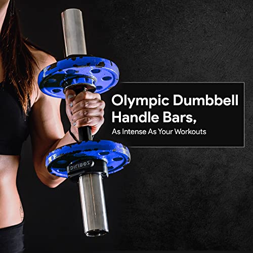 2 Inch Loadable Dumbbell Bar Heavy Duty Handle for Gym Workouts K9226