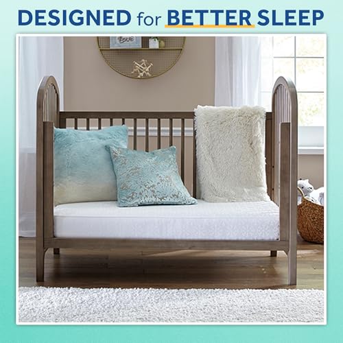 Cool Breathable Hypoallergenic Waterproof Baby Crib Mattress O2539