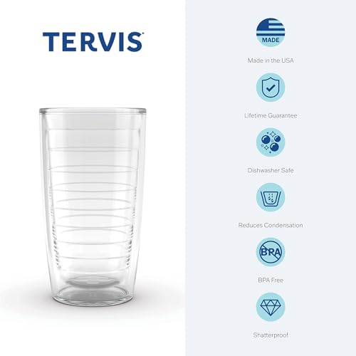 Double Walled Insulated Tumbler Travel Cup, 16oz - 4pk U764