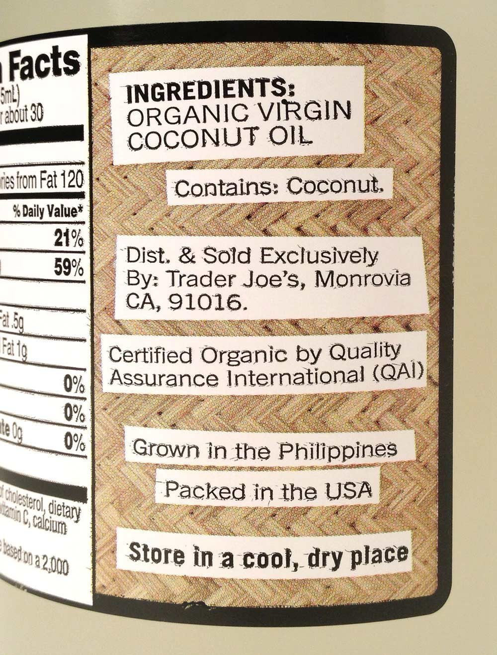 Organic Virgin Coconut Oil, 16 fl oz J355365