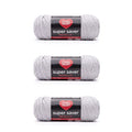 Red Heart Super Saver Brushed Soft Brick Yarn - 3 Pack of 140g/5oz - Acrylic - 4 Medium (Worsted) - 255 Yards - Knitting/Crochet