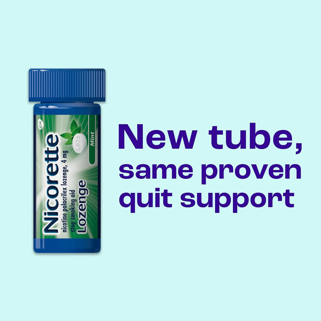 Nicotine Mint Lozenges to Stop Smoking, 2 mg, 144 ct M16623