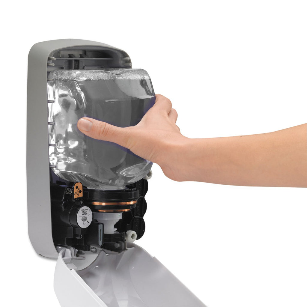 Touch-Free Foam Hand Sanitizer Dispenser, Dove Grey I78865