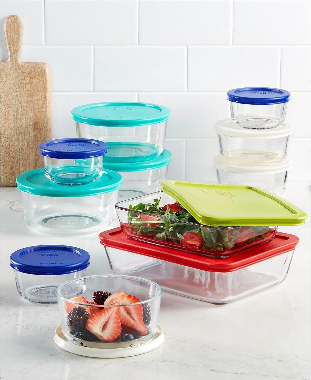 22 Piece Food Storage Container Set Y382745