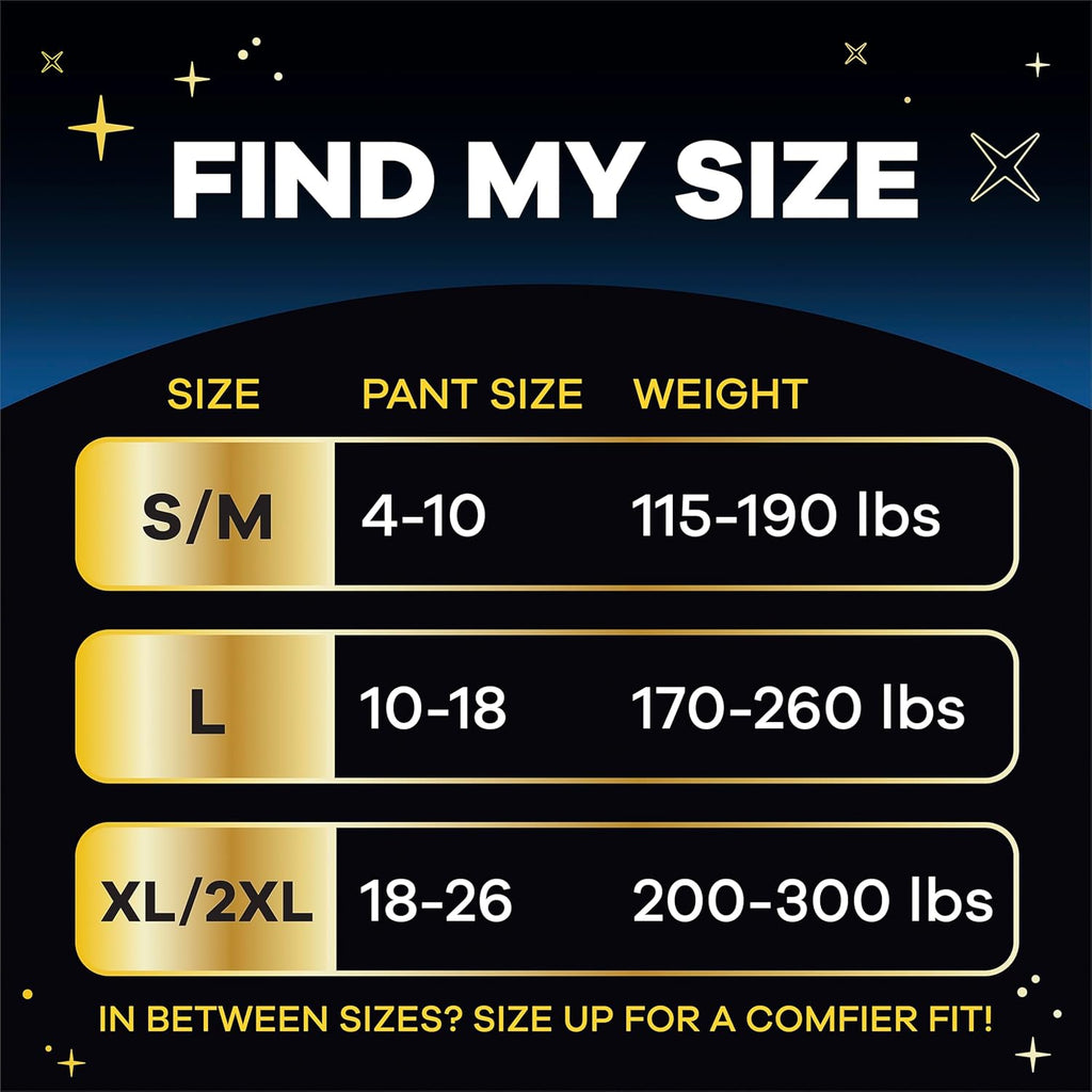 Overnight Disposable Period Underwear for Women, XL, 14 Count L42431