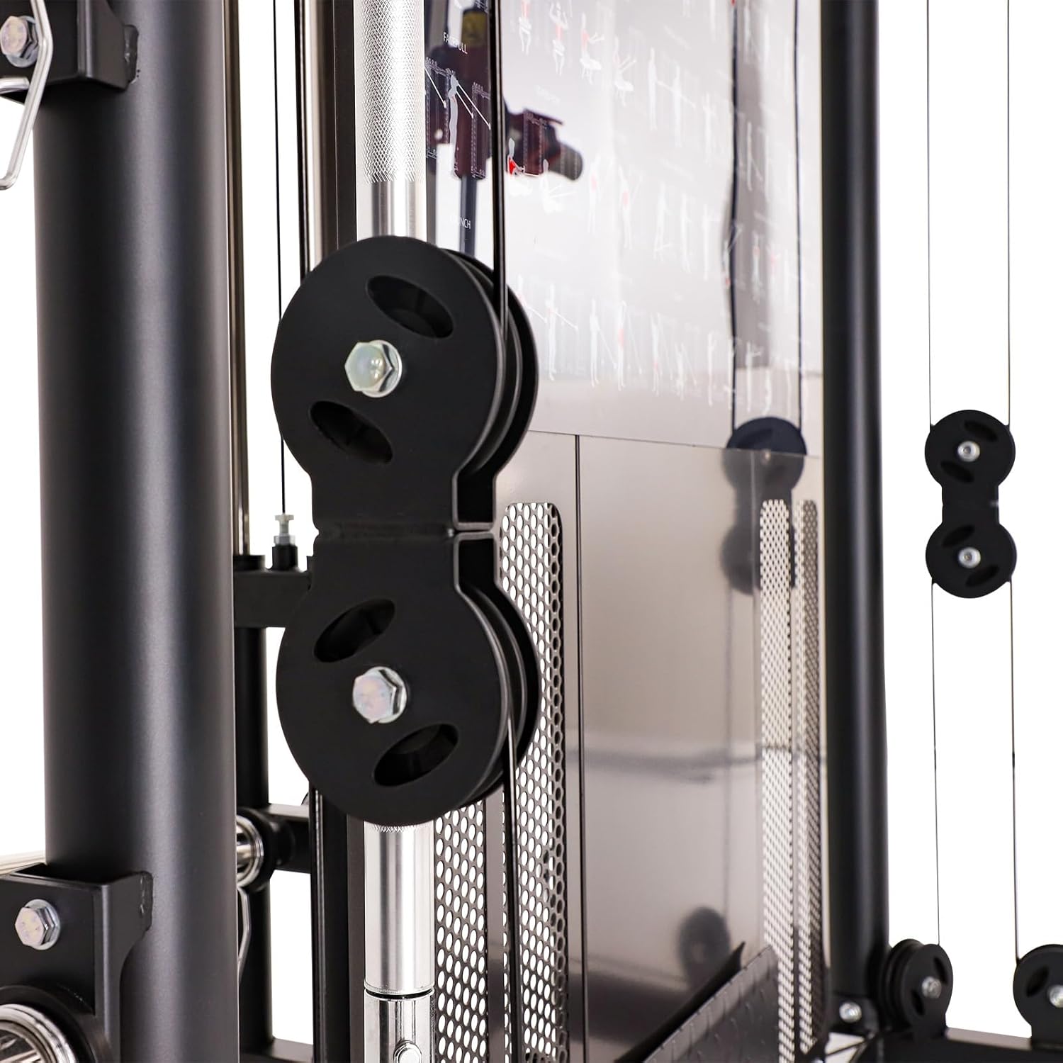 Home Gym Smith Machine with Pulley System and Pull Up Bar Z7369