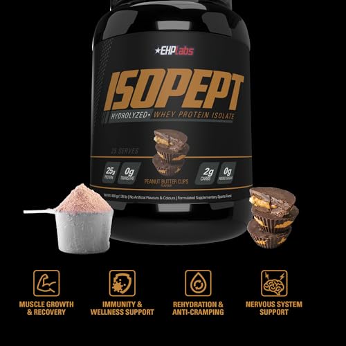 Hydrolyzed Whey Protein Powder, 27g Protein, Strawberry Milkshake D52333