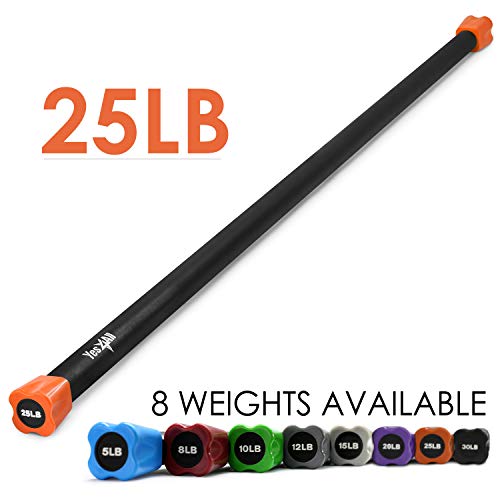 Total Body Workout Weighted Bar for Strength Training J625733
