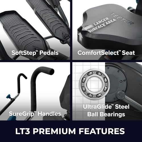 Recumbent Cross Trainer Stepper with Zero-Impact Exercise O535022