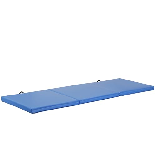 Tri-fold Folding Gym Exercise Mat with Carrying Handles I5048