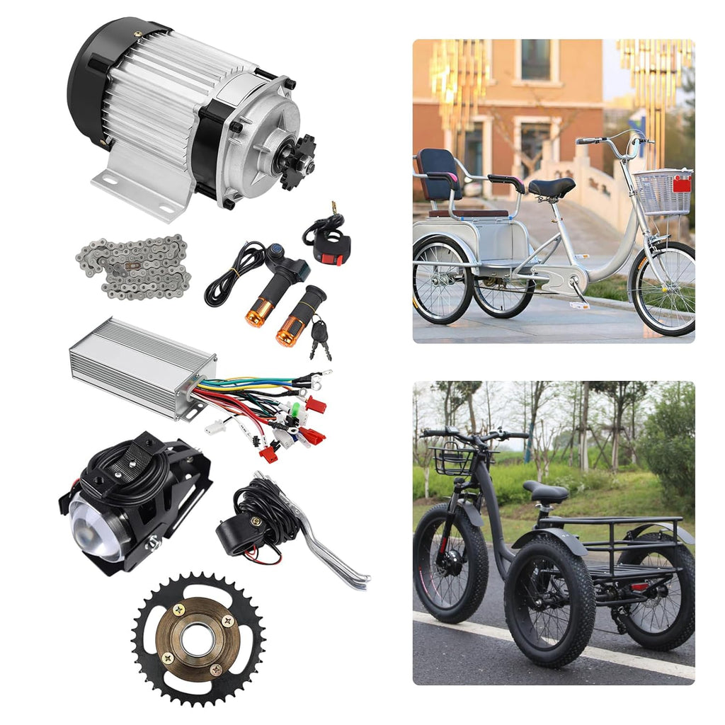 Electric Brushless Motor Kit 48V 750W for Tricycle, Scooter, E-Bike M888667
