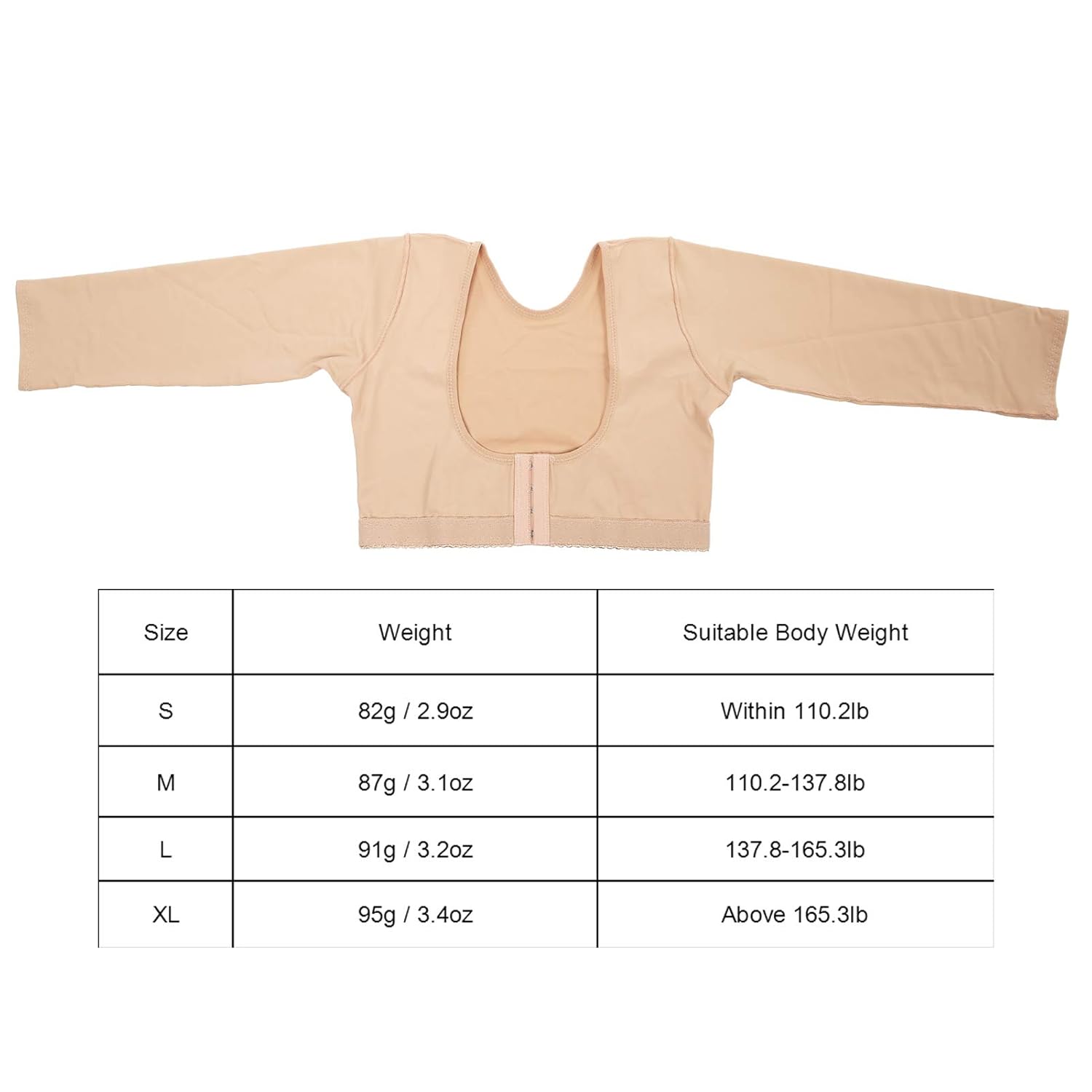 Women Posture Corrector Upper Arm Shaper Compression Sleeves Y333