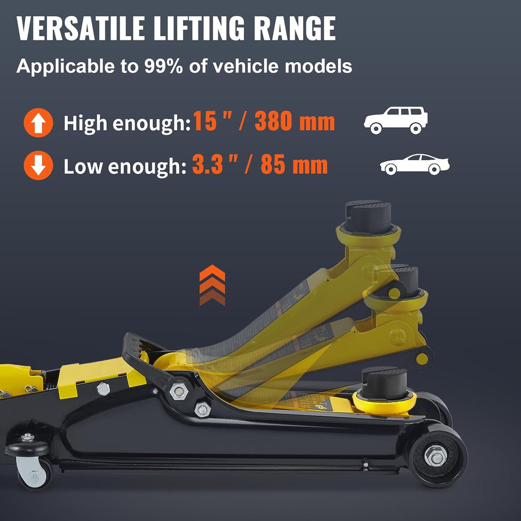 Low Profile Floor Jack 2.5 Ton Hydraulic H220