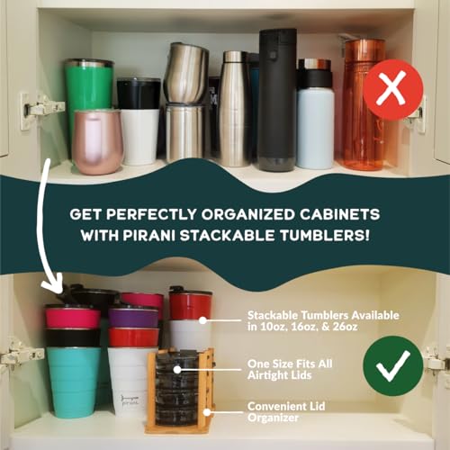 16oz Ombre Insulated Stackable Tumbler with Air-Tight Lid S129476